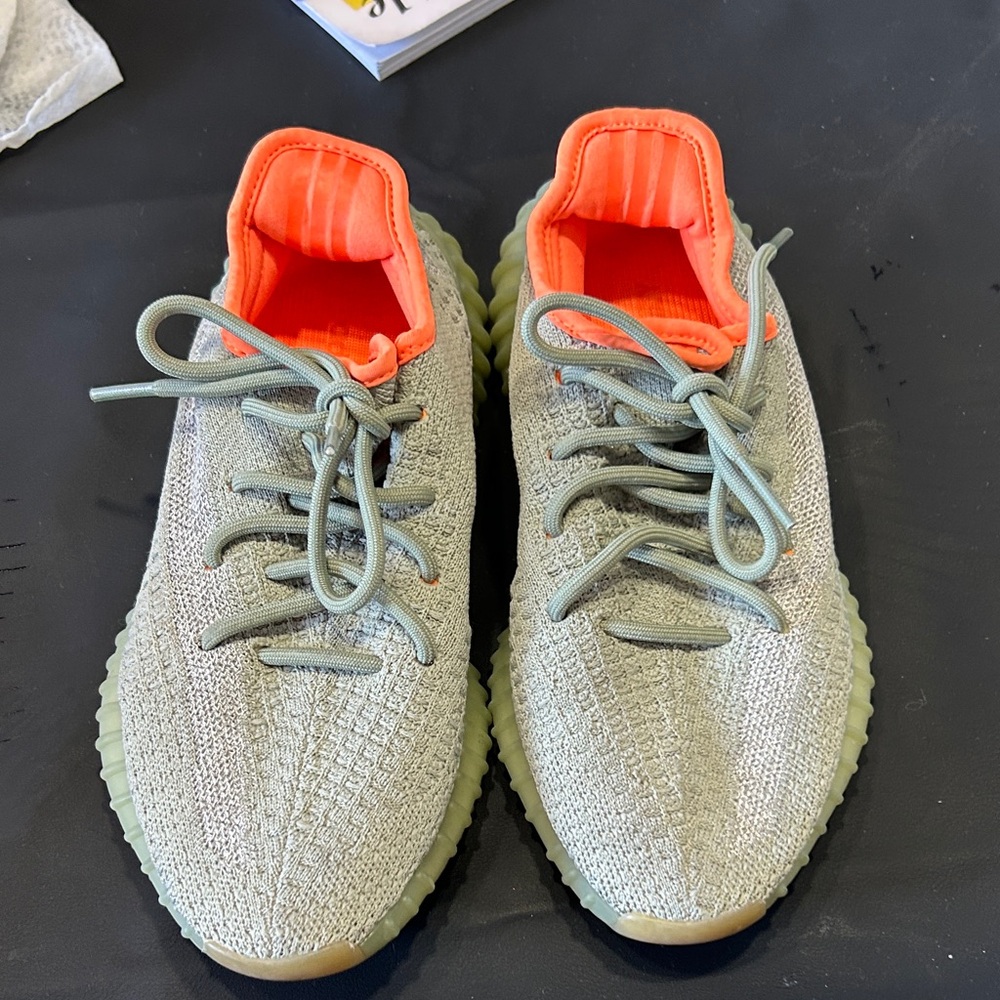 adidas Athletic Shoes in Gray and Orange